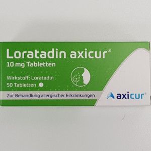 LORATADIN axicur 10 mg Tabletten